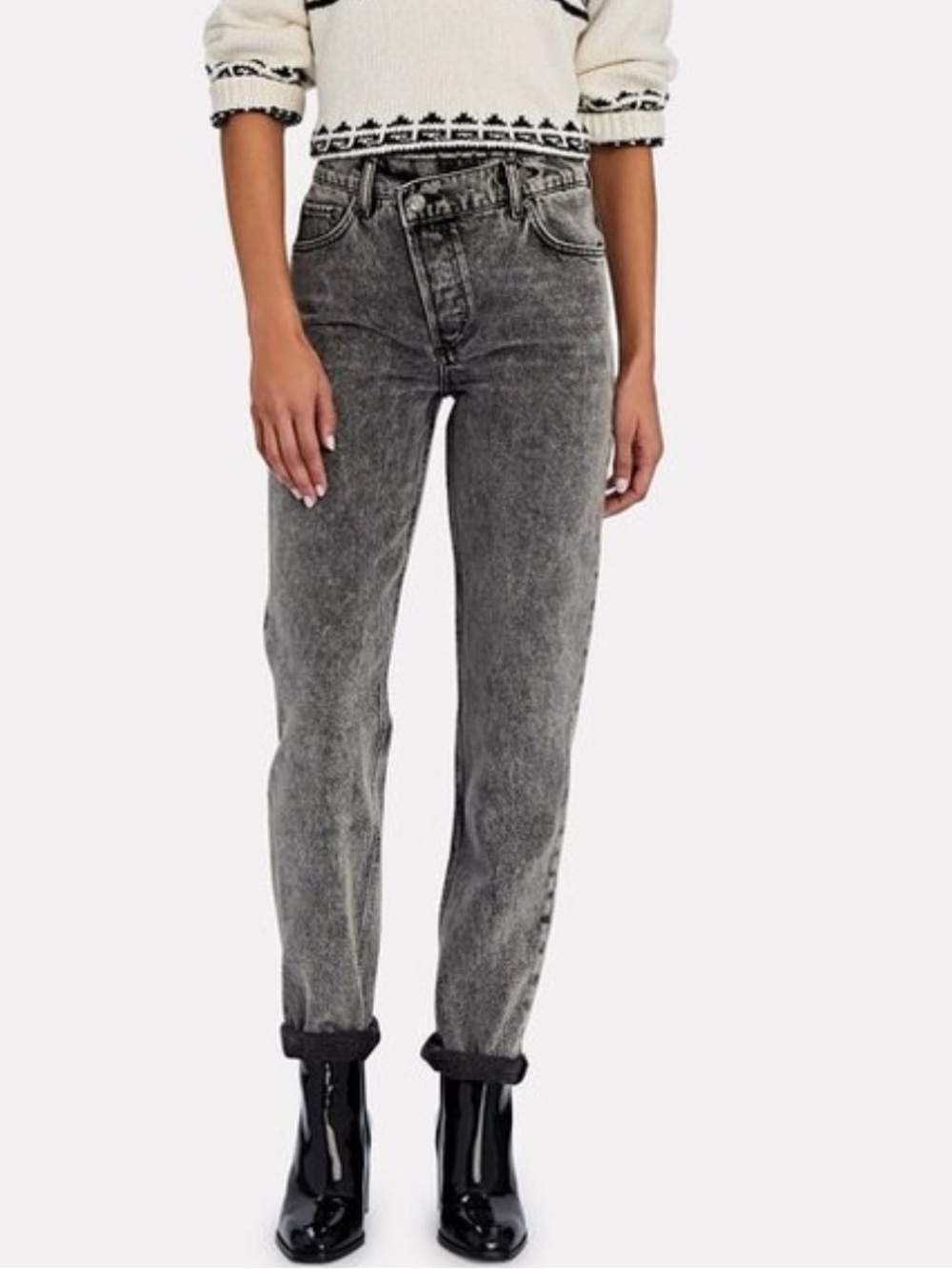 Boyish Casey High Rise Straight Jean size 28X31
